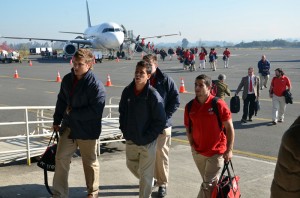 selección de rugby llegó a Temuco