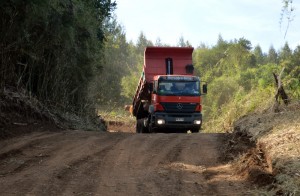 Mejoramiento de caminos rurales