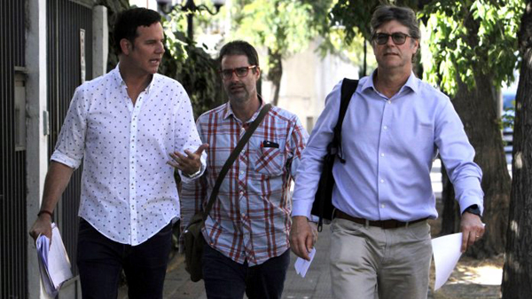 James Hamilton, Juan Carlos Cruz y José Andrés Murillo